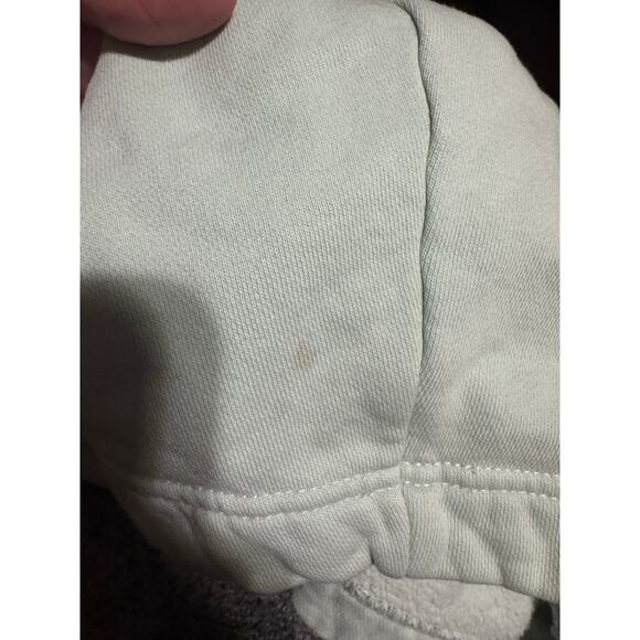 Nike Color Clash Colorblock Green Blue Fleece Retro Cotton Shorts Men's Size S - Picture 7 of 7